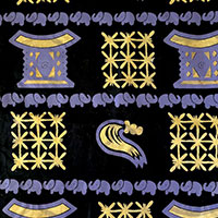 Purple Elephant Djembe Hat